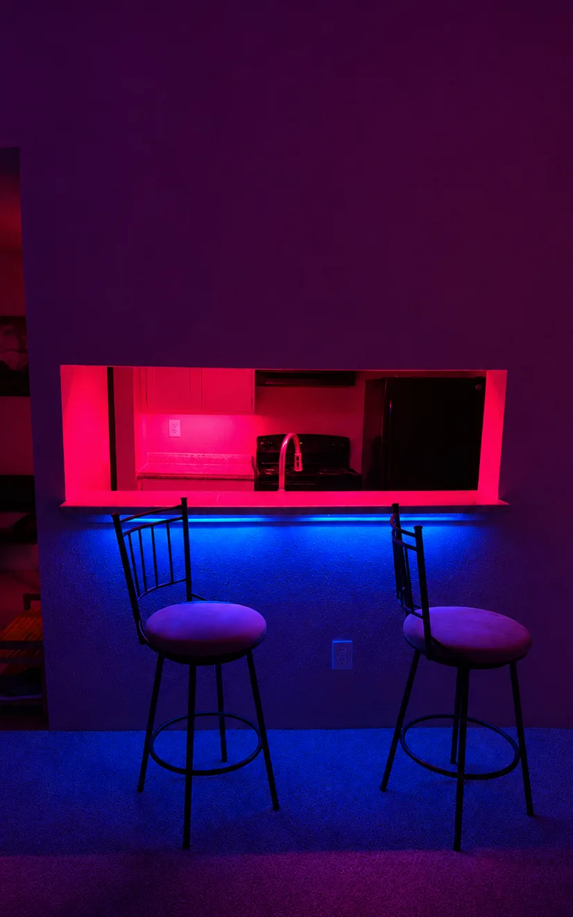 lighting installation in League City home by Houston Gulf Electric