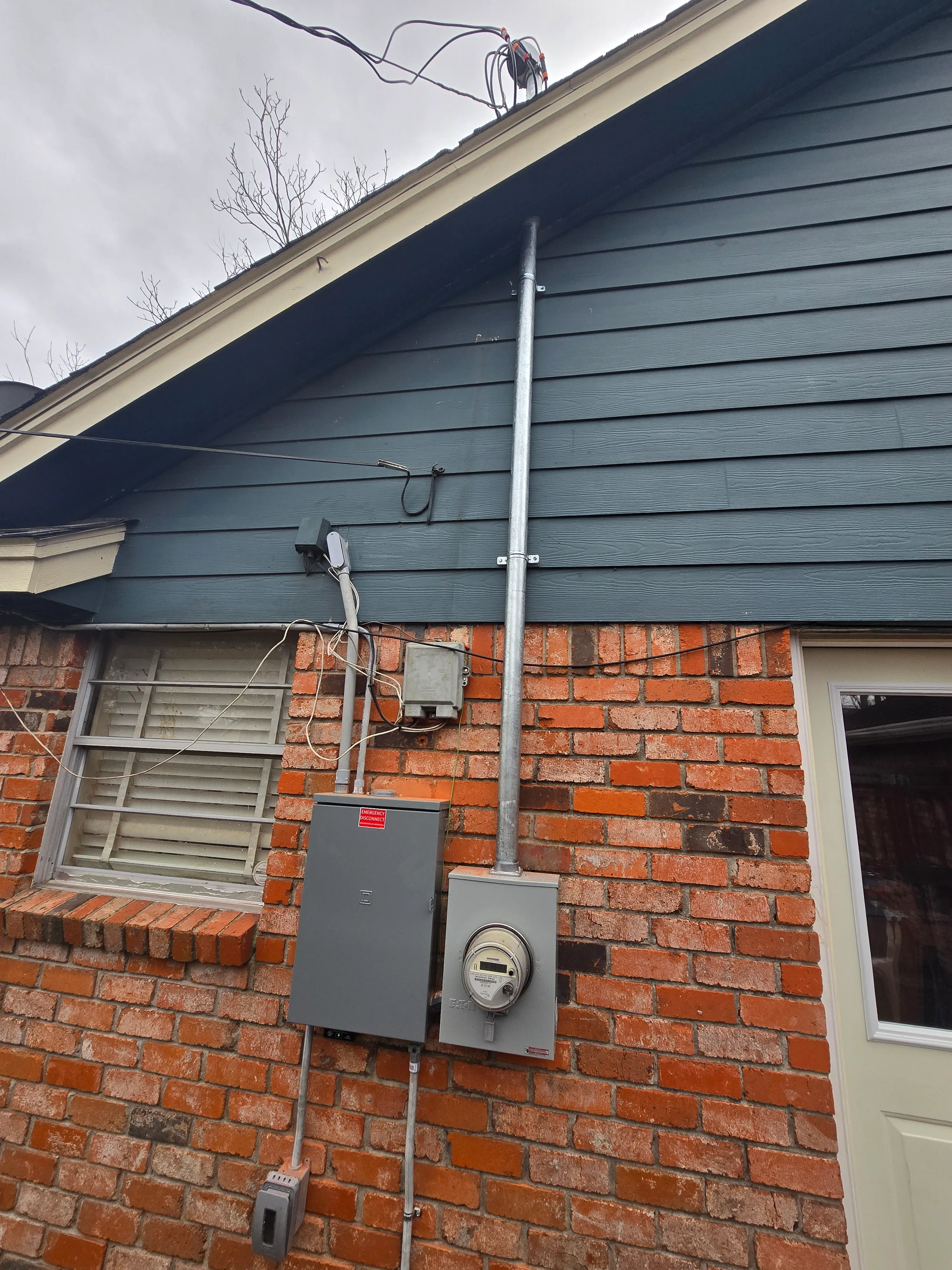 Residential electrical work completed by Houston Gulf Electric