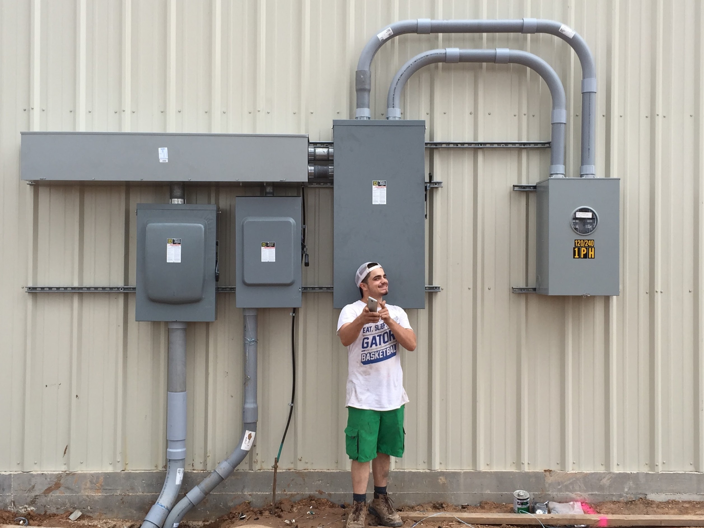 Houston Gulf Electric commercial electrical installation work