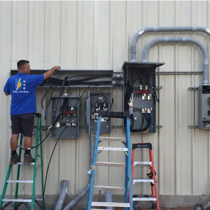 Electrical Work in League City 1 Houston Gulf Electric electrical installation and service work